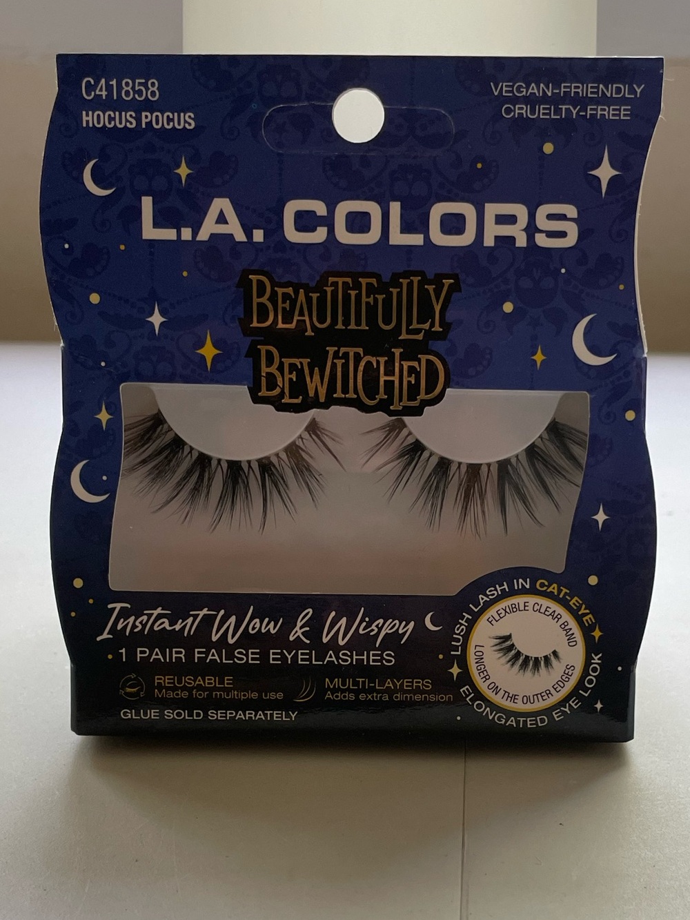 L.A. Colors “Beautifully Bewitched” False Eyelashes – Instant Wow & Wispy (New)